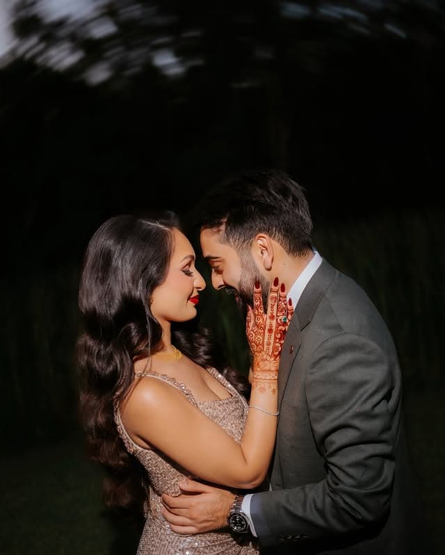 Bridal portrait — Mehndi ceremony