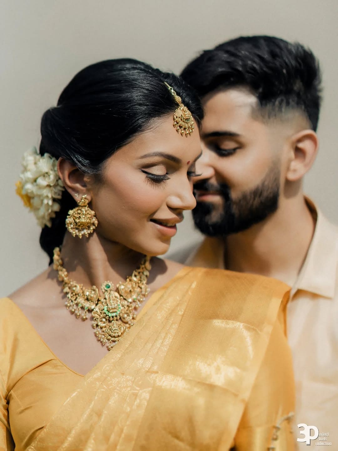 Bridal portrait — Haldi ceremony