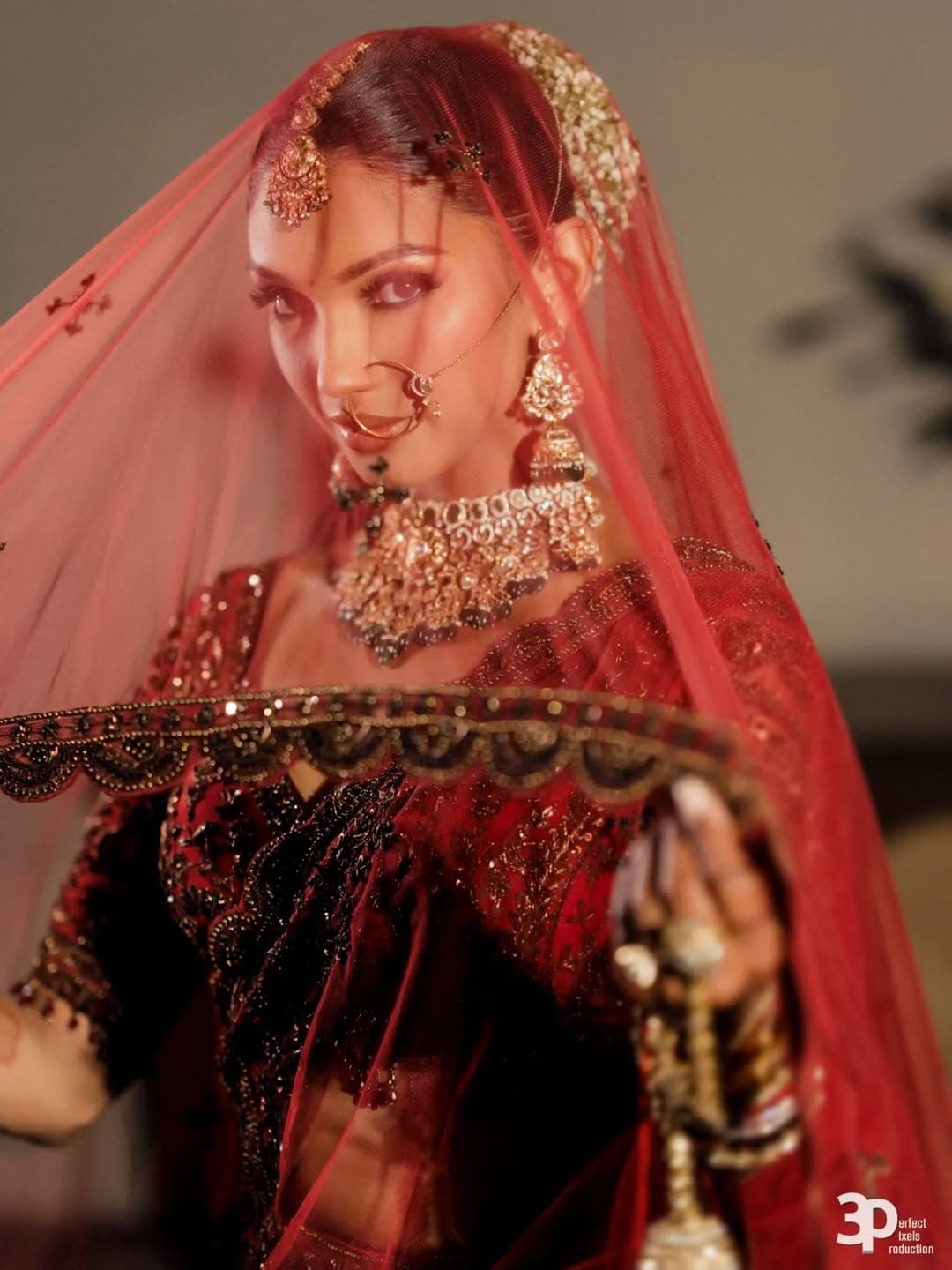 Bridal portrait — wedding day