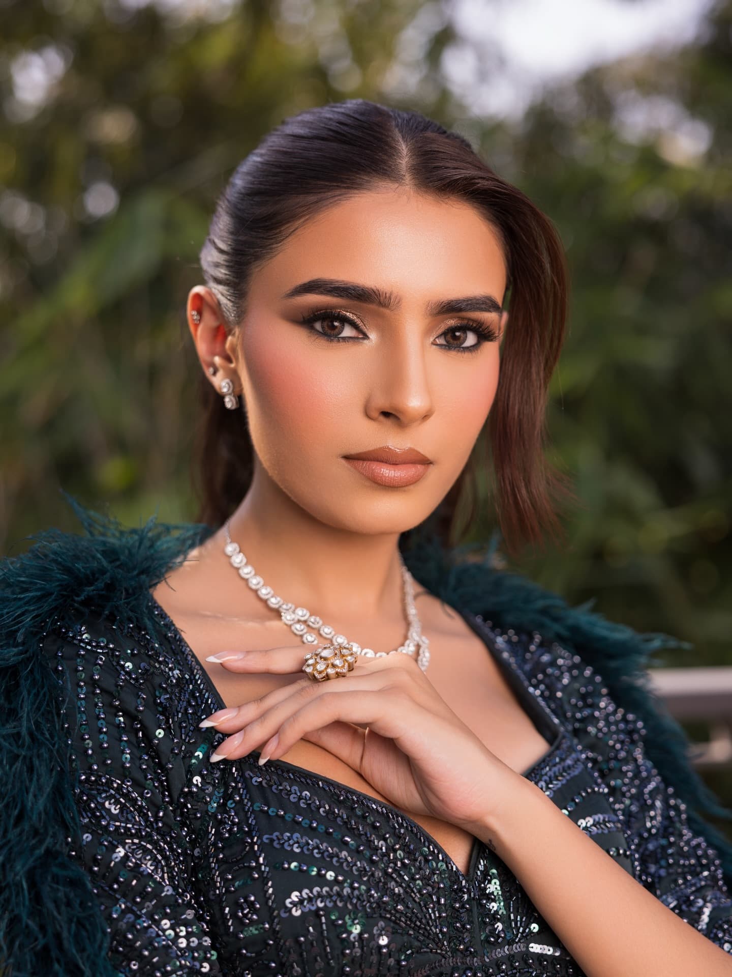 Destination wedding bridal makeup